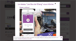 Desktop Screenshot of bus-de-letang.fr